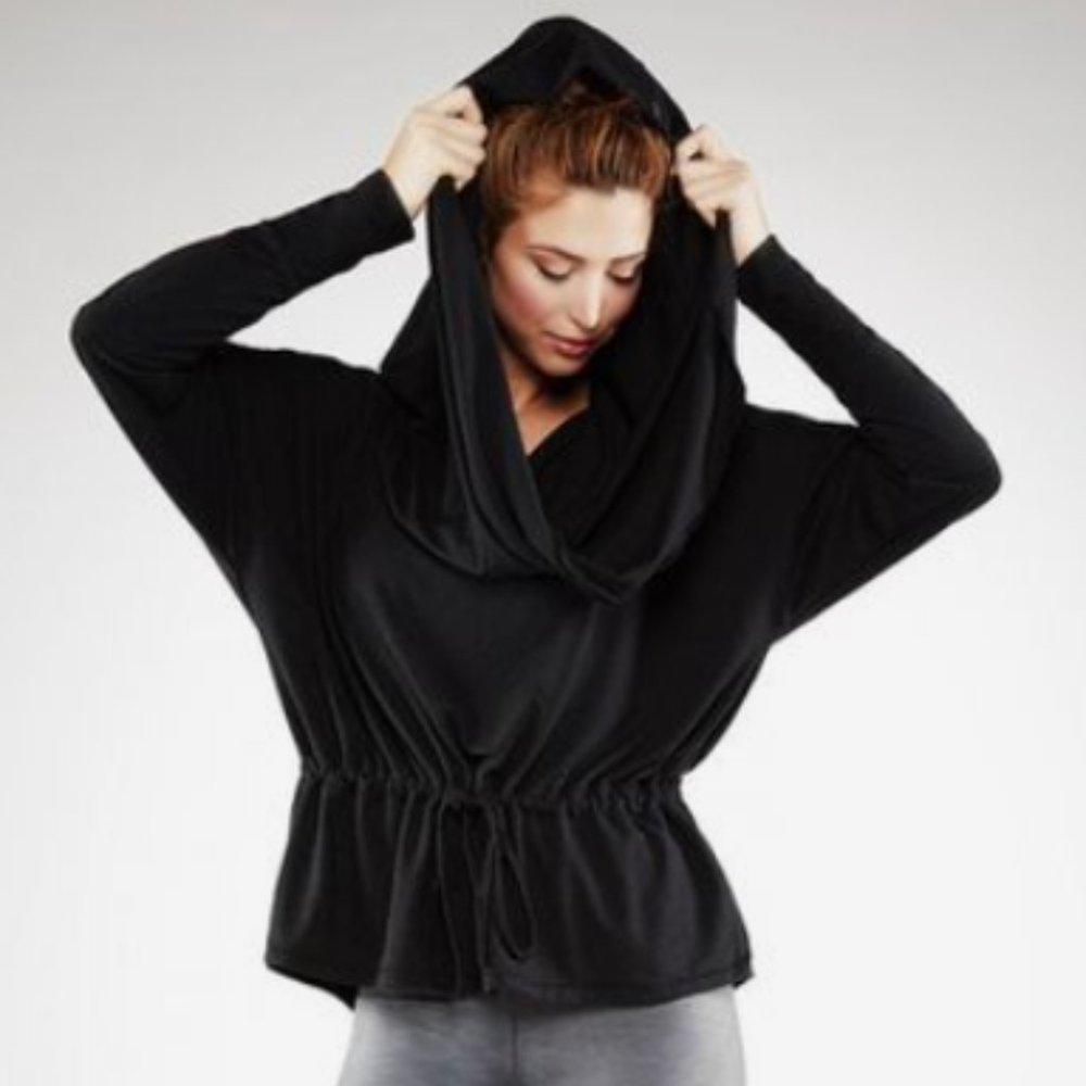 🎯Manduka Ananda Hoodie Top Black Size Medium